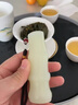 喜?？嫡酚袷褡庸?jié)節(jié)高升手把件隨身文玩創(chuàng)意桌面擺件男女把玩件飾品 青玉竹節(jié)手把件-禮盒裝 曬單實(shí)拍圖