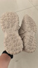 駱駝（CAMEL）厚底休閑馬丁靴年女鞋增高厚底休閑高幫鞋 L24W283633 杏色 38 曬單實(shí)拍圖