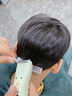 奧克斯（AUX）嬰兒理發(fā)器家用輕音電動推剪寶寶兒童電動理發(fā)推子剃發(fā)神器全身水洗 【標配+雙剪】 曬單實拍圖