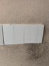 小米智能開(kāi)關(guān)（雙開(kāi)）接入米家 單火零火兼容 超長(cháng)壽命 開(kāi)關(guān)面板 曬單實(shí)拍圖