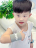 耐力克斯兒童運動(dòng)護腕擦汗巾羽毛球排球網(wǎng)球專(zhuān)用吸汗手腕透氣籃球加壓洗臉 【兒童運動(dòng)護腕】灰色-吸汗透氣 舒適柔軟 均碼【一對裝】 曬單實(shí)拍圖