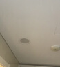 雷士（NVC） led筒燈簡約超薄高亮大瓦數(shù)工廠天花板嵌入式天花燈背景裝飾燈12W漆白-正白-開孔-12.5-13.5cm 曬單實拍圖