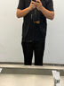 雅鈞鳥休閑褲子男夏季寬松直筒褲垂感春夏運動薄款工裝褲速干冰絲衛(wèi)長褲 黑色+黑色【主圖款】 5XL 曬單實拍圖