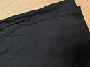 初語(yǔ)涼感萊賽爾寬松闊腿休閑褲女2025夏季新款山本風(fēng)九分褲 黑色  L  曬單實(shí)拍圖