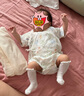 米愛熊嬰兒包屁衣夏季連體衣男女寶寶新生兒衣服純棉薄款紗布短初生59碼 白馬莊園 59cm 曬單實拍圖