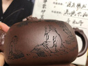 溪茗軒大師手作渾方騰龍正宗宜興紫砂壺純手工名家原礦紫泥茶壺410cc 渾方騰龍410cc 曬單實拍圖