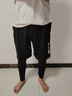 維多利亞旅行者速干跑步運動(dòng)褲男士秋冬健身運動(dòng)假兩件長(cháng)褲短褲 黑色  3XL  曬單實(shí)拍圖