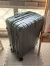 新秀麗（Samsonite）行李箱24英寸拉桿箱時(shí)尚條紋設計大容量旅行箱托運密碼箱綠色AY8 曬單實(shí)拍圖