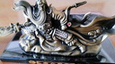 赤槿特大號關(guān)公關(guān)云長關(guān)二爺男士車載汽車擺件男士大氣奔馳車內(nèi)飾品 27CM長古銅色香水座款關(guān)公 曬單實(shí)拍圖