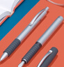 輝柏嘉（Faber-castell）鋼筆商務(wù)練字簽名筆伴手禮商務(wù)禮品知性派系列 啞光鍍鉻金屬 F 曬單實拍圖