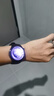 HUAWEI WATCH 5 46mm基礎(chǔ)款深錆色不銹鋼表殼蒼穹黑氟橡膠表帶首創(chuàng)X-TAP智感窗鴻蒙AI腕上小藝eSIM通信 曬單實拍圖