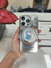 岡科新款磁吸適用蘋(píng)果16promax手機殼旋轉支架散熱iphone15哆啦A夢(mèng)保護套14全包防摔magsafe男女13動(dòng)漫 【電鍍銀】哆啦A夢(mèng)丨磁吸支架 iPhone16ProMax 曬單實(shí)拍圖