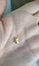 菜百首飾 黃金金種子 足金Au9999小金豆 單顆 HD 七夕禮物 小福袋單顆 1g（不支持七天無(wú)理由退換貨） 曬單實(shí)拍圖