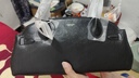 蔻馳（COACH）【七夕禮物】女士EMPIRE CARRYALL 34號(hào)手袋牛皮革手提包單肩包 B4/黑色（新版） 曬單實(shí)拍圖