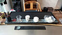 石上居天然烏金石茶盤(pán)可排水家用輕奢茶臺(tái)辦公室茶具茶托盤(pán)整塊天然原石 溢彩100*40*3cm【1.8-2米茶桌】 曬單實(shí)拍圖