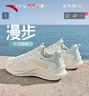 安踏漫步丨跑步鞋女網(wǎng)面透氣輕便軟底緩震舒適鞋子女運(yùn)動(dòng)鞋女鞋 曬單實(shí)拍圖