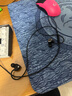 竹林鳥麒麟ZG1電競耳機(jī)有線入耳式手機(jī)電腦適用帶麥游戲HIFI耳塞 3.5mm版本暗夜黑（無LED燈光） 曬單實(shí)拍圖