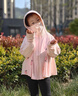 G.DUCKKIDS冰絲兒童防曬衣印花2025夏季薄款透氣女寶寶防曬服外套防紫外線 印花 桃子粉色 UPF50+ 130 建議身高120-130cm年齡7-8歲 曬單實(shí)拍圖