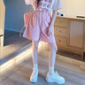 女童短褲夏季2025新款兒童洋氣五分褲女大童夏裝薄款寬松百搭褲子 粉色 160 曬單實(shí)拍圖