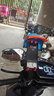 摩多狼（MOTOWOLF）電動摩托車手機(jī)支架小頭盔防震機(jī)車騎士導(dǎo)航防雨遮陽必備騎行裝備 [藍(lán)]遮陽/擋雨/快拆裝/增強(qiáng)尼龍 曬單實(shí)拍圖