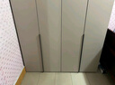 奧伯豪實木衣柜臥室家用大衣柜出租房現(xiàn)代簡約衣櫥四門衣柜帶書桌組合 1.6米【四門】主柜 曬單實拍圖