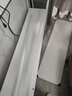 全品屋電腦桌長條桌簡易書桌臥室學(xué)習(xí)桌寫字桌窄桌辦公工作臺床邊小桌子 【長條桌】雙層長140*寬40cm 升級加厚 曬單實拍圖