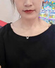 央創(chuàng)時尚【中國黃金】項鏈女生2025新小眾高級感七夕節(jié)生日禮物女友銀925 曬單實拍圖