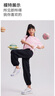 安德瑪（Under Armour）童裝新款舒適速干運(yùn)動褲兒童燈籠褲女大童寬松休閑褲242209091 黑色 150 曬單實(shí)拍圖