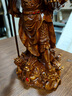 吉善緣 樹(shù)脂《九龍關(guān)公》關(guān)公擺件 立刀豎刀關(guān)二爺關(guān)羽神像家居客廳辦公室公司供奉佛像武財神裝飾店鋪喬遷開(kāi)業(yè)禮品 16#九龍關(guān)公（木紋色） 曬單實(shí)拍圖