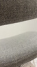 宜家（IKEA）VIHALS維哈斯軟墊椅餐椅學習椅辦公椅會議椅家用 白色/米灰色 曬單實拍圖