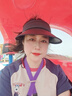 G.DUCKKIDS小黃鴨童裝親子裝一家三口短袖T恤全家服拍照沙灘親子外出服夏裝 藍杏拼 170 M 曬單實拍圖