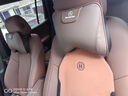 艾黎森奔馳真皮頭枕AC級SE級E300L靠枕GLC護頸枕GLE邁巴赫GLB汽車(chē)腰靠墊 【咖啡 棕】 真牛皮【頭枕1個(gè)】 曬單實(shí)拍圖