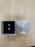 芯奢S999足銀四葉草耳釘女耳環(huán)養(yǎng)耳洞飾品女生日禮物送老婆閨蜜禮物 兩只裝 曬單實(shí)拍圖