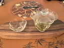 九土 玻璃蓋碗耐高溫品茗杯家用茶具套裝單個(gè)泡茶碗手抓壺功夫茶具 蓋碗單個(gè) 曬單實(shí)拍圖