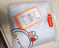 貝瑞加（Babyprints）嬰兒連體衣2件裝純棉寶寶衣服新生兒柔軟內(nèi)衣透氣爬服薄款 藍(lán)59 曬單實(shí)拍圖
