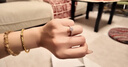 BOEAY一克拉莫桑鉆石戒指女款鉆戒純銀結(jié)求婚戒指鐘久久七夕情人節(jié)禮物 【鉆戒禮盒】星辰女戒1克拉+男戒/免費刻字 曬單實拍圖