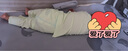 babycare山茶花兒童家居服春夏莫代爾薄款睡衣居家套裝 亮酸橙 90 曬單實(shí)拍圖