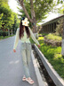AEMAPE淺色牛仔褲女2025年春夏季新款高腰顯瘦時(shí)尚刺繡小個(gè)子窄版直筒褲 主圖色 M 【建議95-105斤】 曬單實(shí)拍圖