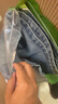 真維斯（JEANSWEST）牛仔短褲男【王一博同款】2025夏季復(fù)古水洗薄款五分褲復(fù)古藍(lán)32碼 曬單實(shí)拍圖