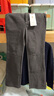 Navigare意大利小帆船休閑褲女秋冬季修身彈力喇叭褲厚款休閑簡(jiǎn)約毛呢長(cháng)褲 太空巖灰 S 曬單實(shí)拍圖