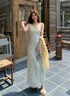 黛瓊2025夏季新款套裝女蕾絲碎花吊帶連衣裙收腰防曬長(zhǎng)袖開衫潮 開衫+碎花吊帶裙 XL 建議120-140斤 曬單實(shí)拍圖