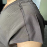 續(xù)點(diǎn)無袖背心男寬松V領(lǐng)毛邊夏棉彈力運(yùn)動(dòng)健身坎肩男寬肩男士無袖t恤男 V深灰色 XL 碼155-162斤左右寬松版型 曬單實(shí)拍圖