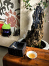 哈曼卡頓（Harman/Kardon）琉璃4代音響Aura Studio 4 音樂琉璃3代升級款360度環(huán)繞立體聲菱形氛圍燈效電腦藍(lán)牙音箱禮物 琉璃4代黑色【贈底座+拾音燈】 曬單實拍圖
