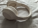 聯(lián)想（Lenovo）【熱銷(xiāo)100萬(wàn)件】頭戴式無(wú)線藍(lán)牙耳機(jī)電競(jìng)游戲有線兩用重低音樂(lè)運(yùn)動(dòng)降噪通用蘋(píng)果小米手機(jī) TH10米白 曬單實(shí)拍圖