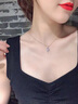 法蔻（farcoko）鉑金鉆石項鏈女PT950白金實(shí)用走心生日禮物送女友老婆 【尊貴款】通體鉑金-鑲35分真鉆 曬單實(shí)拍圖