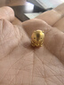 周大福SOINLOVE寶藏女孩萌寵吉福小金豚黃金足金轉(zhuǎn)運(yùn)珠 VR1684 曬單實(shí)拍圖