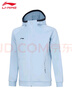 李寧（LI-NING）外套男子秋款空氣層舒適開(kāi)衫連帽運(yùn)動(dòng)服休閑透氣夾克衛(wèi)衣 曬單實(shí)拍圖