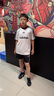 阿迪達斯（adidas）童裝24夏季大童梭織褲子男女兒童三葉草經(jīng)典運動(dòng)短褲IT7911黑 曬單實(shí)拍圖