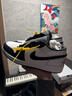 耐克男鞋AIR JORDAN 1 AJ1黑白銀灰低幫板鞋籃球鞋 HF3148-106 43 曬單實(shí)拍圖