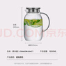 炊大皇 1.8L大容量夏日解暑冷水壺 耐熱防爆玻璃杯 水果茶壺白開(kāi)水杯 曬單實(shí)拍圖